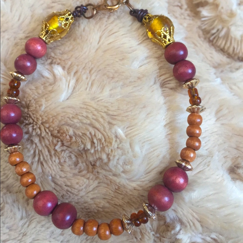 Handcrafted Wooden Bracelet